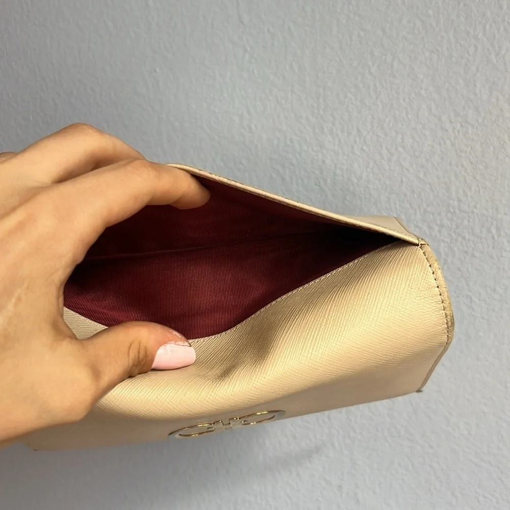 Salvatore Ferragamo Beige Long Wallet